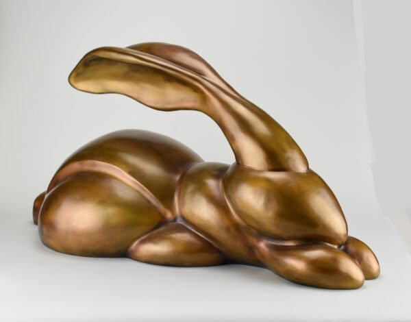 bronze aerodynamic rabbit - large