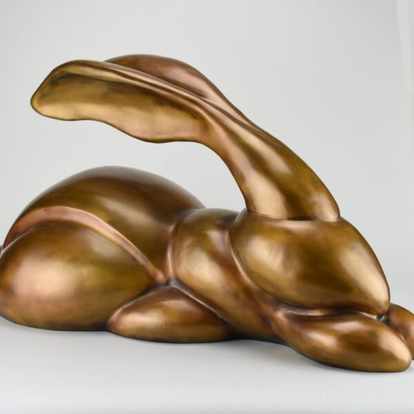 bronze aerodynamic rabbit - large