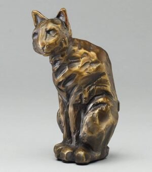 Bronze Cat, Sculpture, Cat