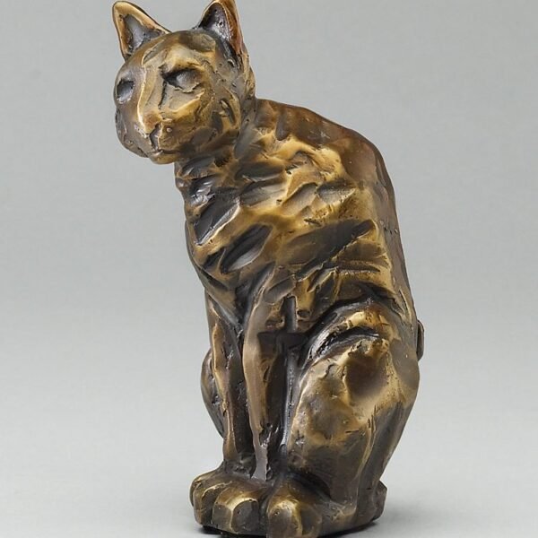 Bronze Cat, Sculpture, Cat