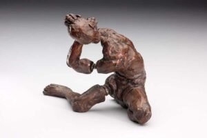 Figurative, Bronze, Humorous, Sculpture
