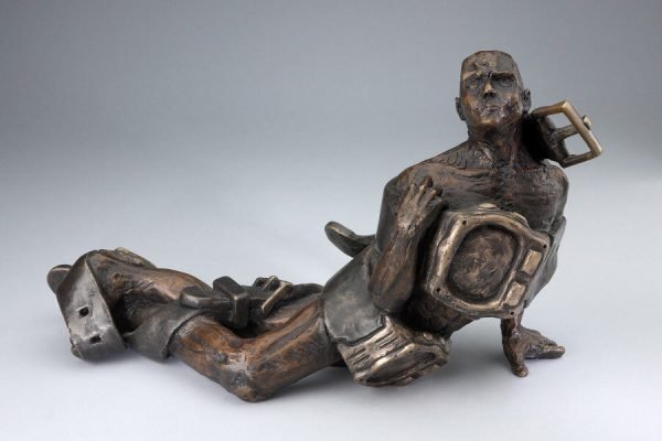 Time, Bronze, Modern, Figurative