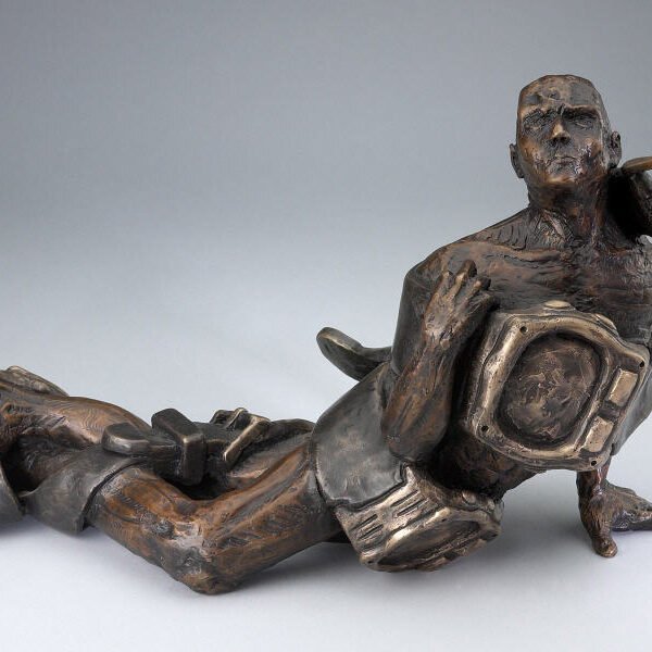 Time, Bronze, Modern, Figurative