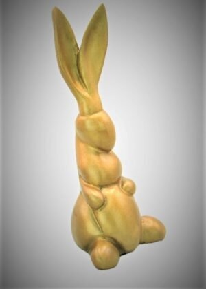Bronze Bunny sculpture