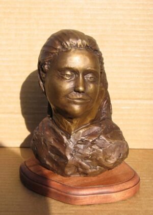Lady, Classical, Bronze, Sculpture